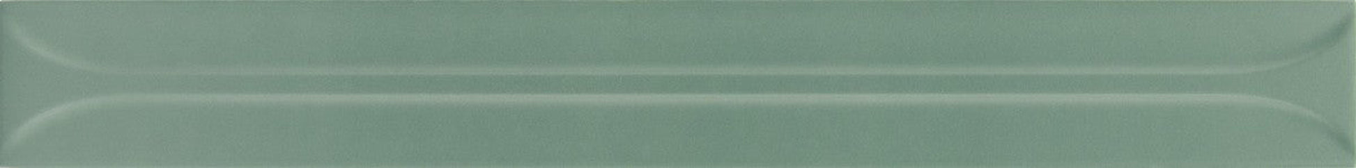 Architectural Format Hopp Green Bro Decor Matt Tile 5x40cm-Delforno-Delforno