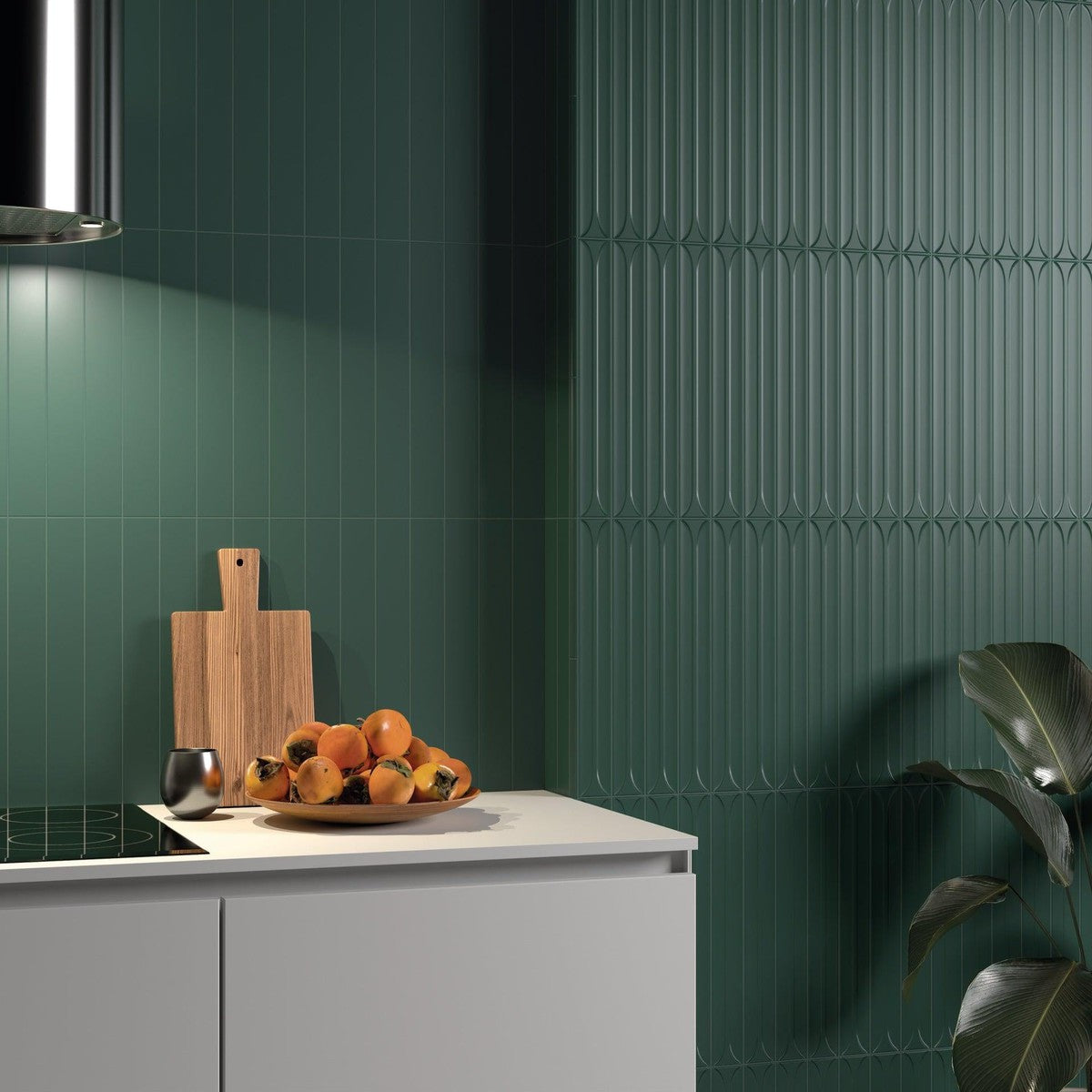 Architectural Format Hopp Laurel Green Bro Decor Matt Tile 5x40cm-Delforno-Delforno