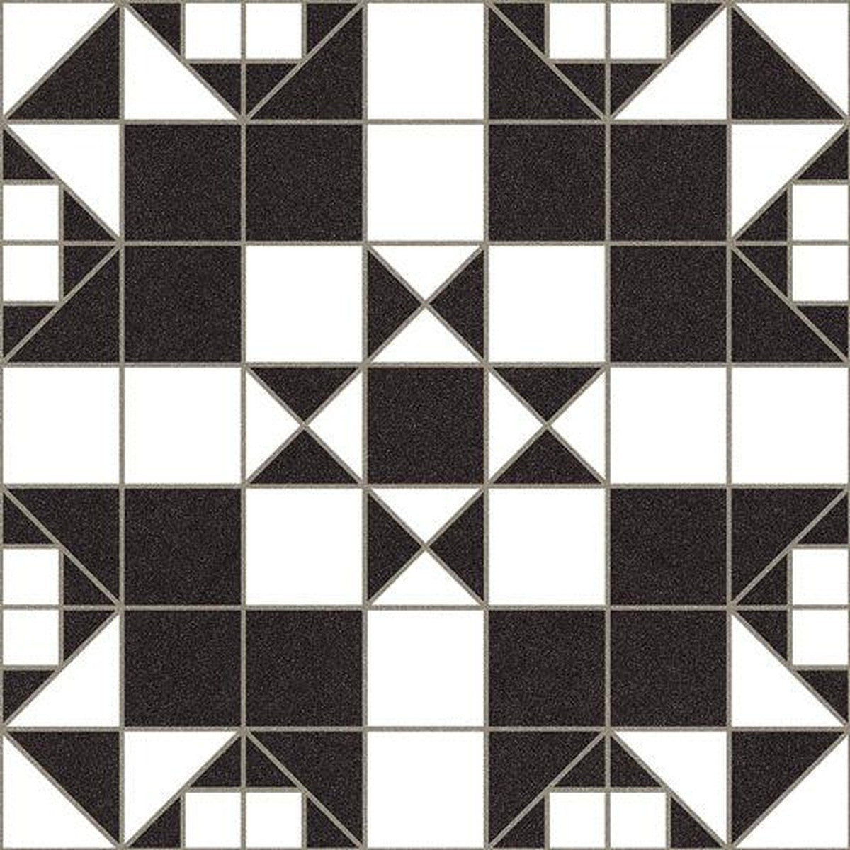 Arrow Black Ceramic Tile 31.6 x 31.6cm-Delforno Tiles & Timber-Delforno