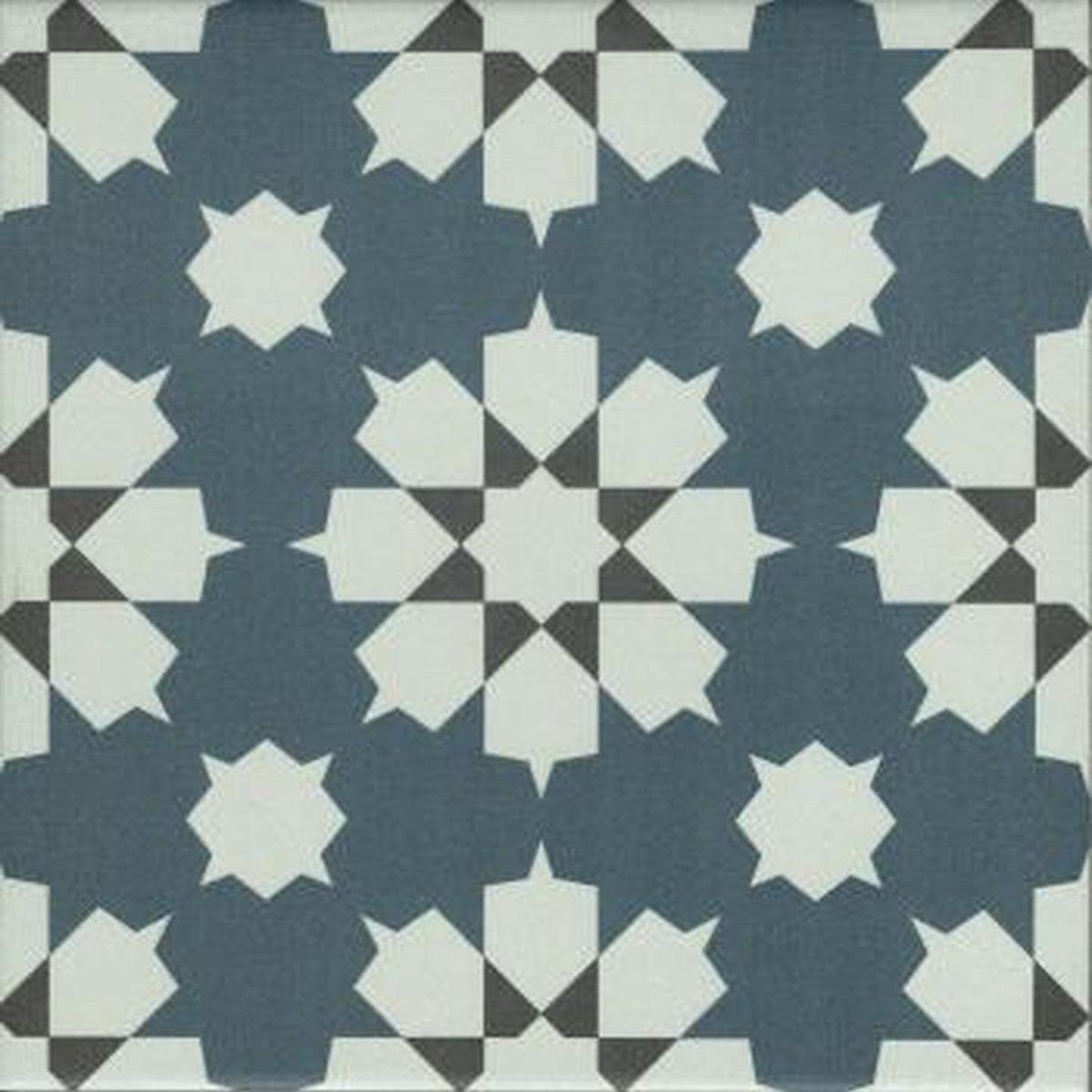 Authentic Pattern Benny Porcelain Tile 20 x 20cm-Delforno Tiles & Timber-Delforno