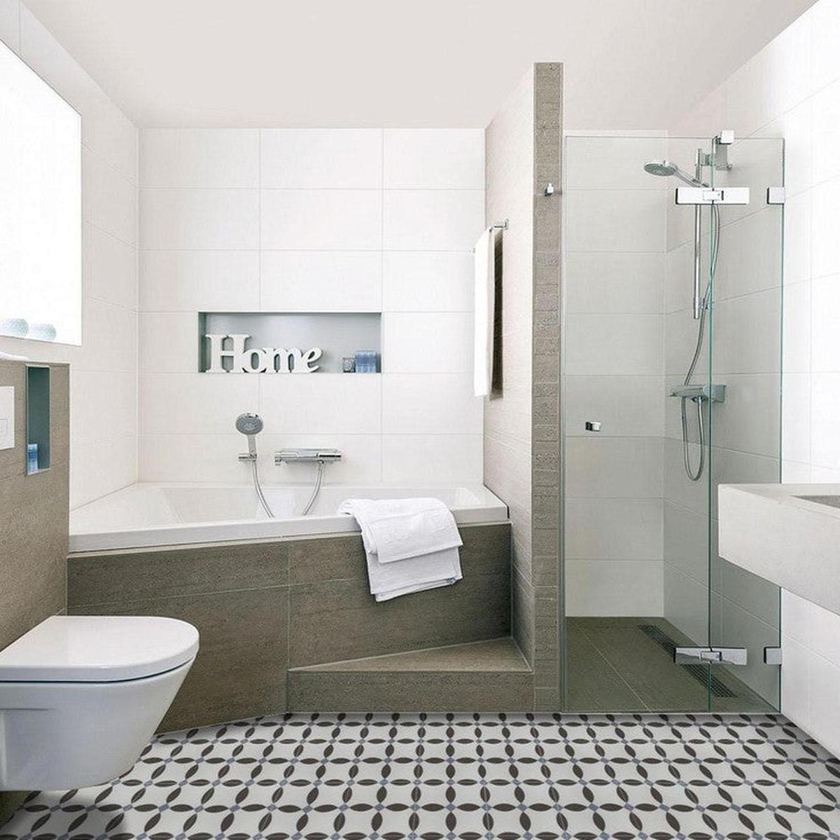 Authentic Pattern Cherie Noir Porcelain Tile 20 x 20cm-Delforno Tiles & Timber-Delforno
