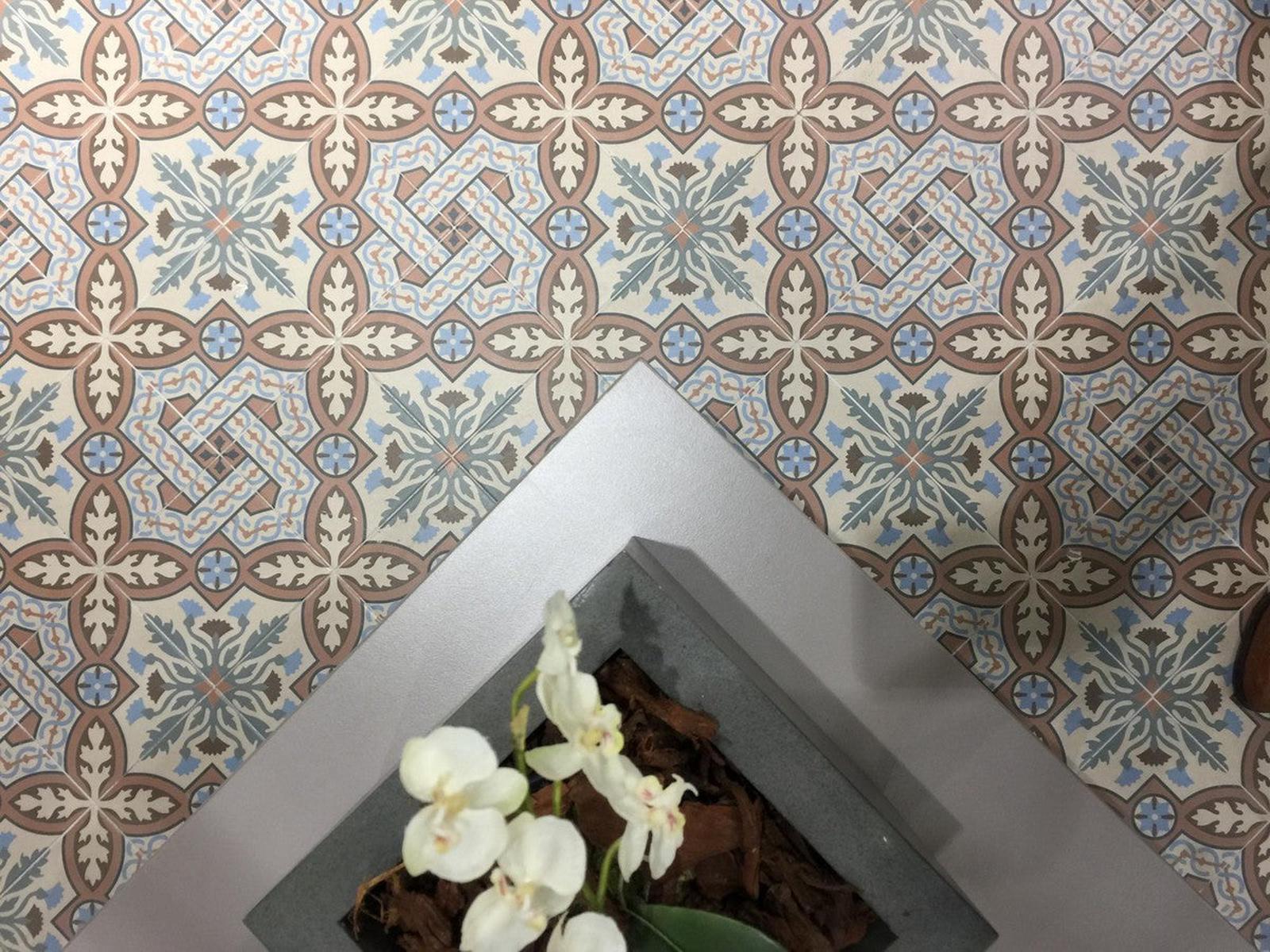 Authentic Pattern Bahia Porcelain Tile 15 x 15cm-Delforno Tiles & Timber-Delforno