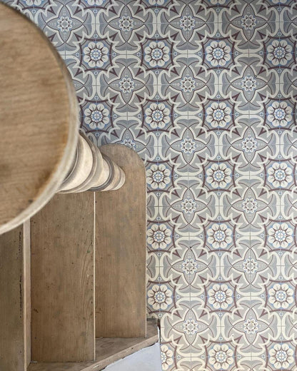 Authentic Pattern Basil Porcelain Tile 15 x 15cm-Delforno Tiles & Timber-Delforno