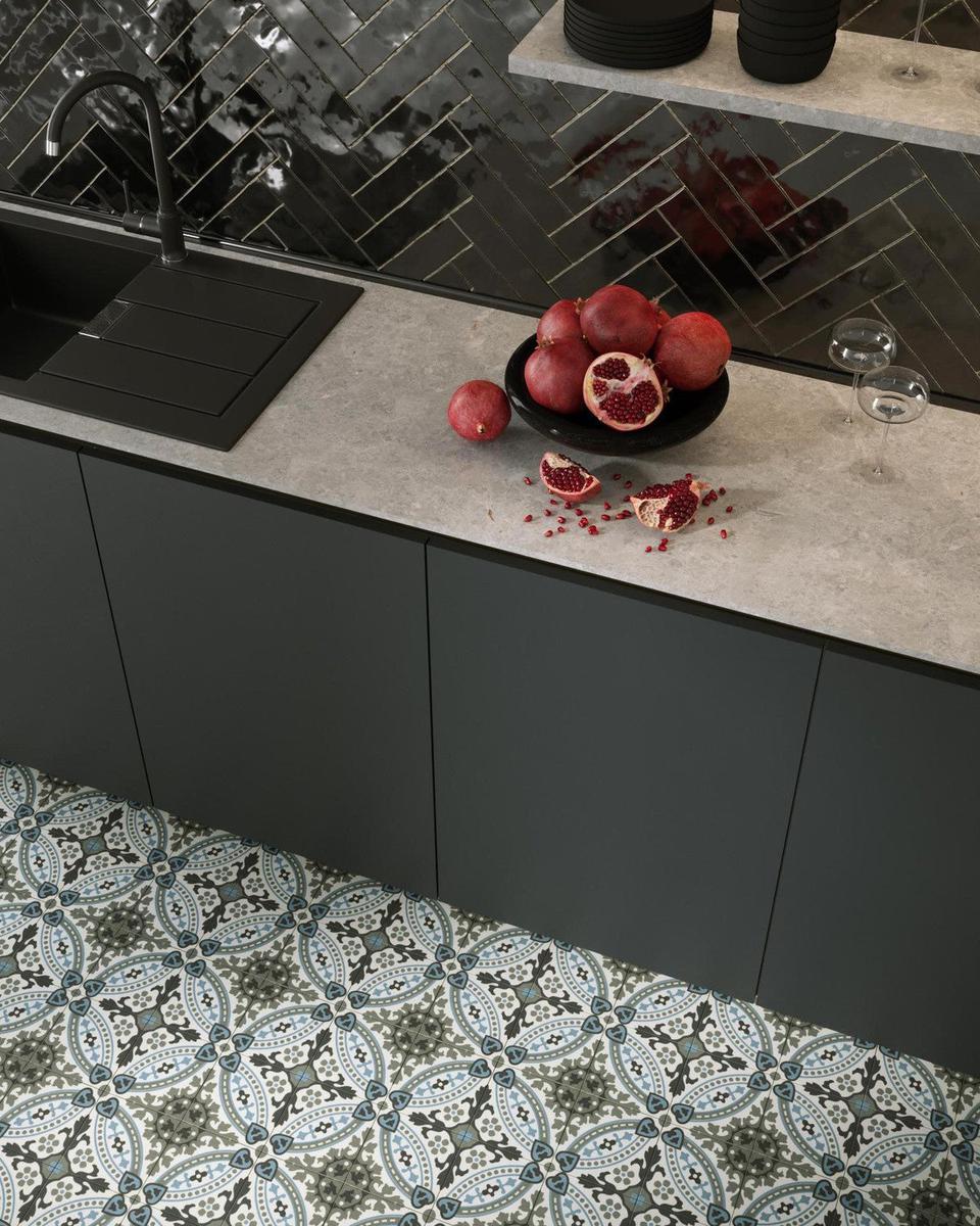 Authentic Pattern Carla Porcelain Tile 15 x 15cm-Delforno Tiles & Timber-Delforno