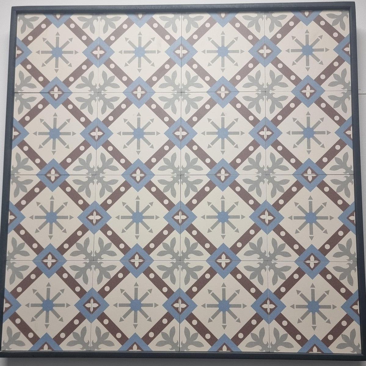 Authentic Pattern Charles Porcelain Tile 15 x 15cm-Delforno Tiles & Timber-Delforno