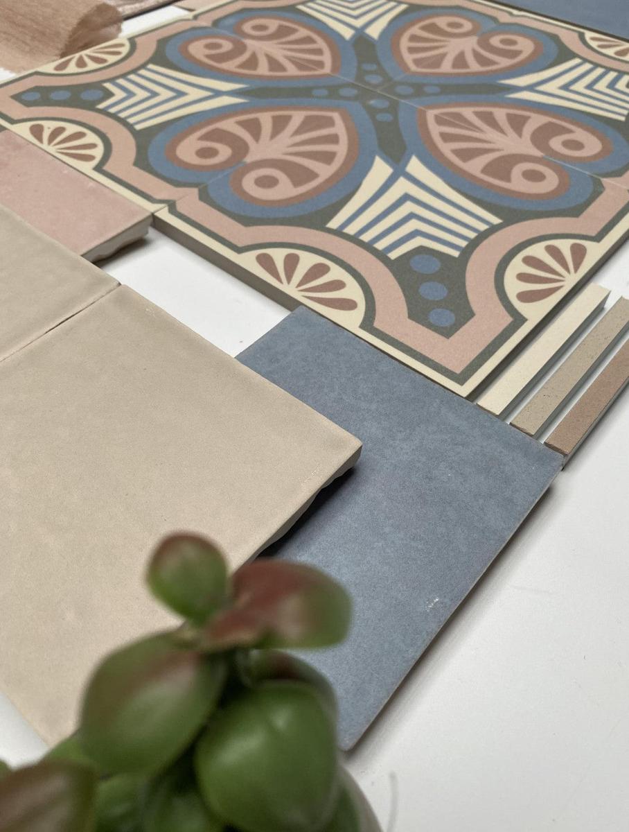 Authentic Pattern Irene Porcelain Tile 15 x 15cm-Delforno Tiles & Timber-Delforno
