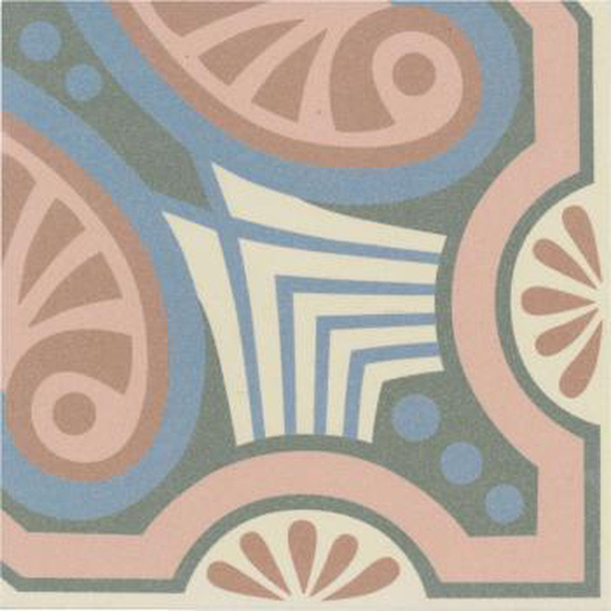 Authentic Pattern Irene Porcelain Tile 15 x 15cm-Delforno Tiles & Timber-Delforno