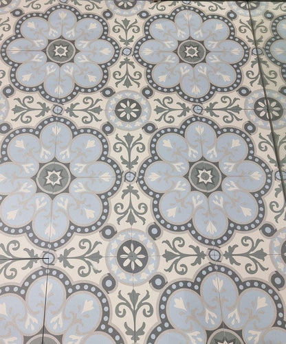 Authentic Pattern Lisette Porcelain Tile 15 x 15cm-Delforno Tiles & Timber-Delforno