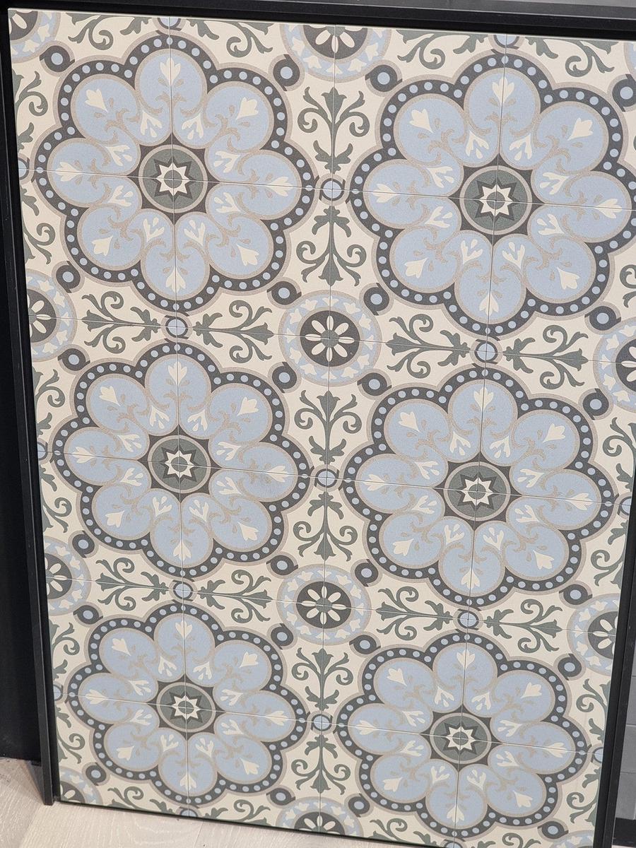 Authentic Pattern Lisette Porcelain Tile 15 x 15cm-Delforno Tiles & Timber-Delforno