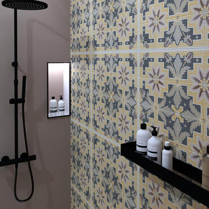 Authentic Pattern Octave LA Porcelain Tile 15 x 15cm-Delforno Tiles & Timber-Delforno