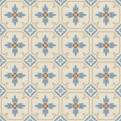 Authentic Pattern Paula Porcelain Tile 15 x 15cm-Delforno Tiles & Timber-Delforno