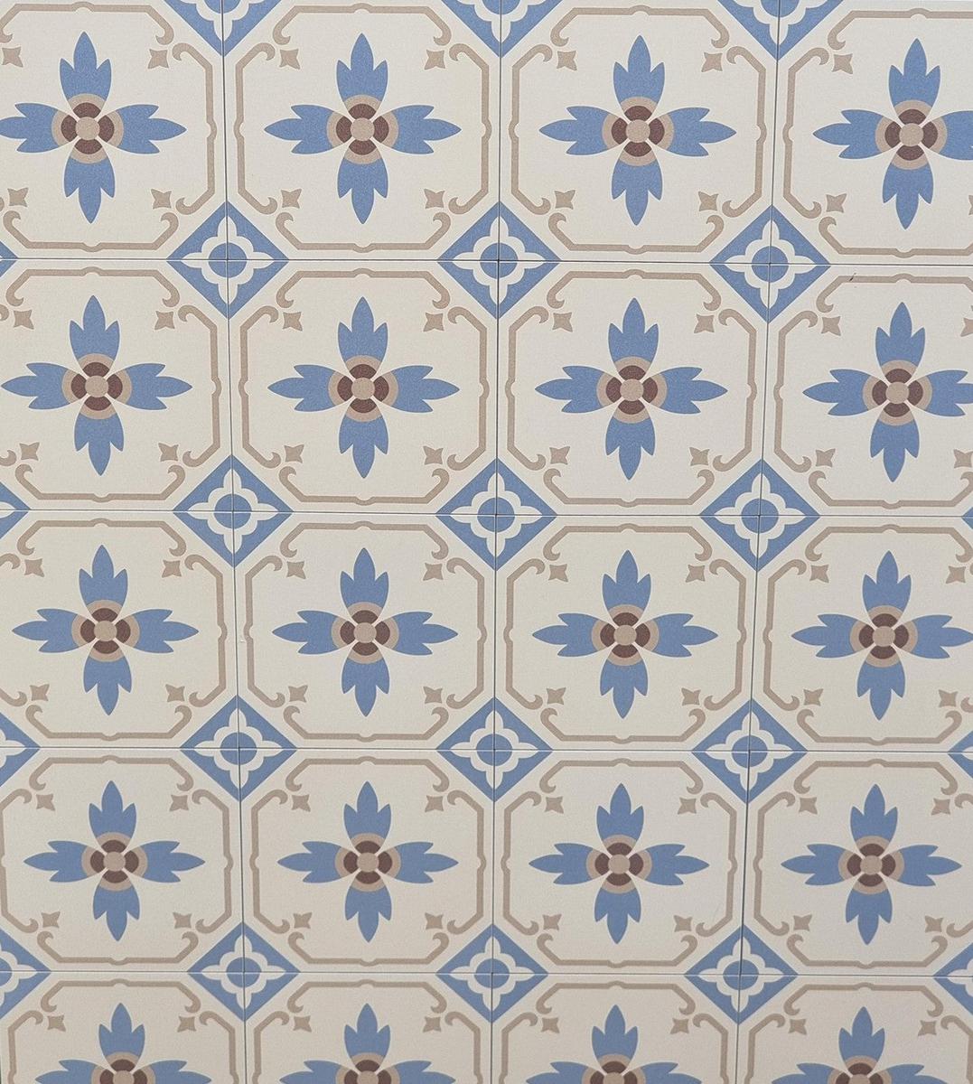Authentic Pattern Paula Porcelain Tile 15 x 15cm-Delforno Tiles & Timber-Delforno
