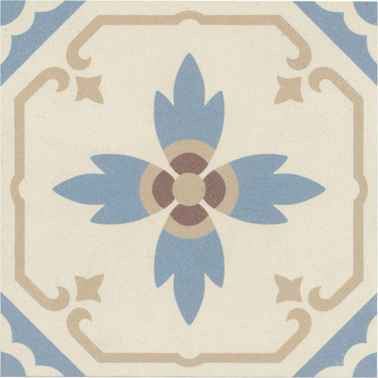 Authentic Pattern Paula Porcelain Tile 15 x 15cm-Delforno Tiles & Timber-Delforno
