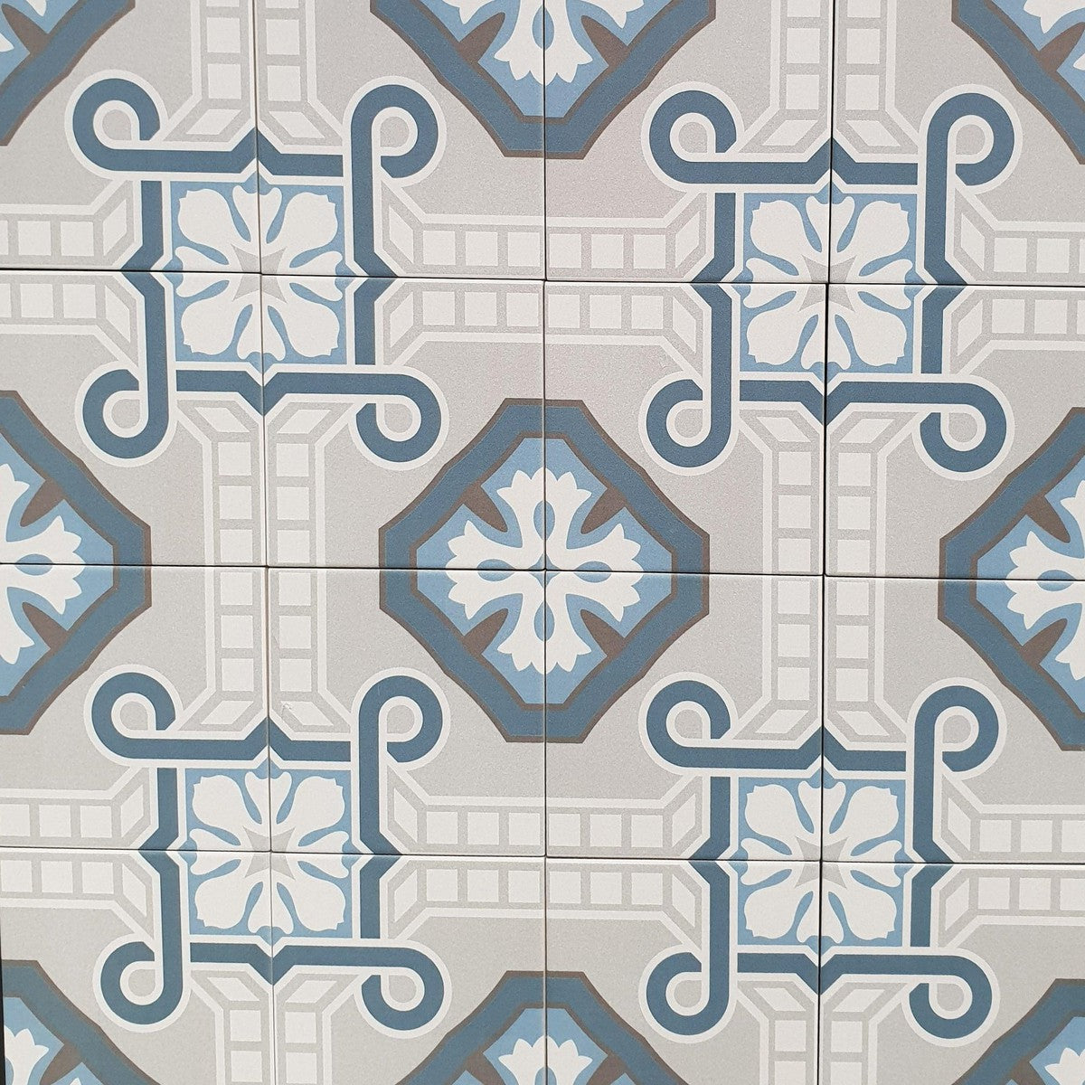 Authentic Pattern Pavot Porcelain Tile 15 x 15cm-Delforno Tiles & Timber-Delforno