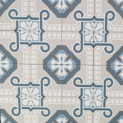 Authentic Pattern Pavot Porcelain Tile 15 x 15cm-Delforno Tiles & Timber-Delforno