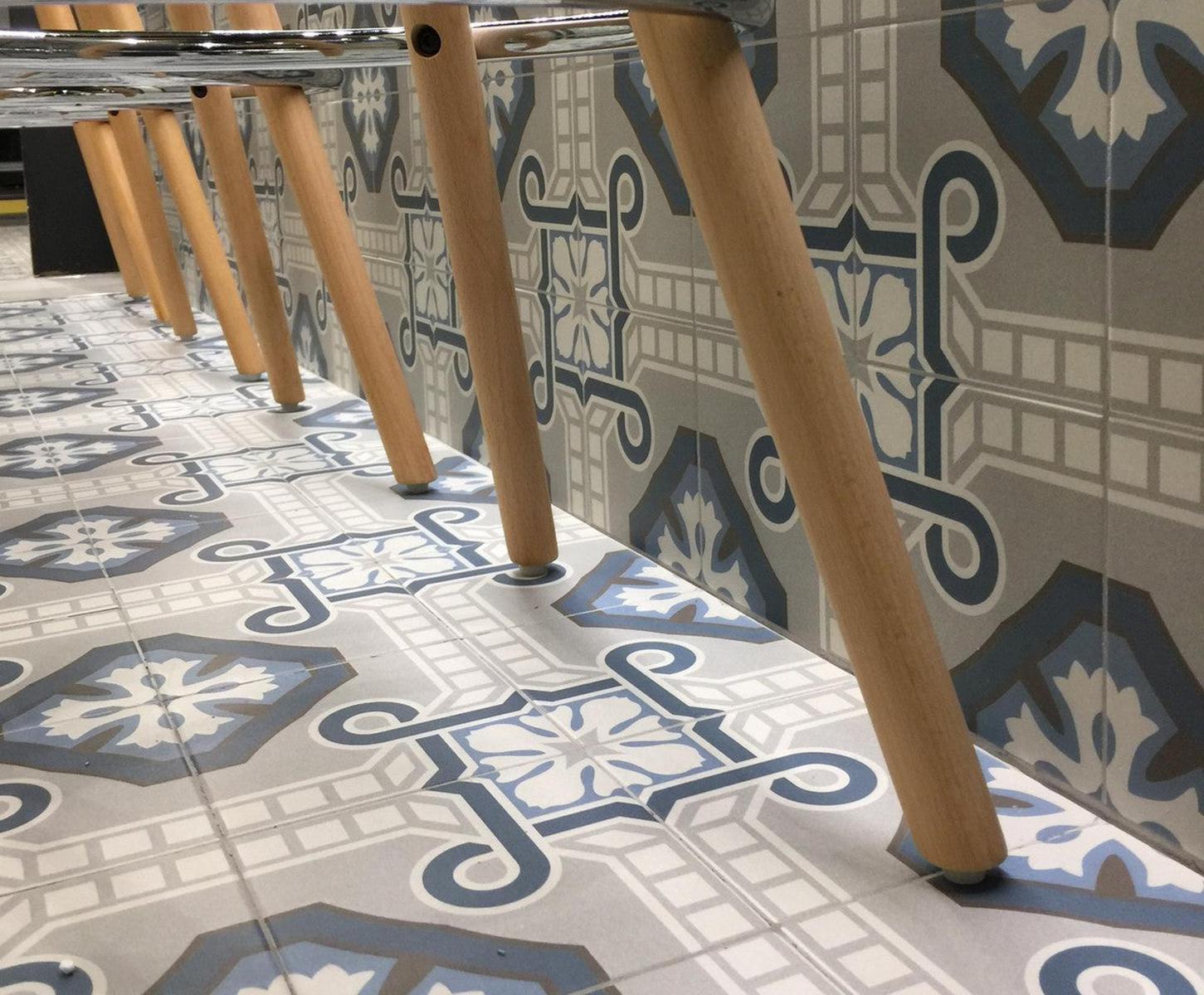Authentic Pattern Pavot Porcelain Tile 15 x 15cm-Delforno Tiles & Timber-Delforno