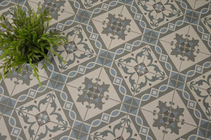Authentic Pattern Toros Porcelain Tile 15 x 15cm-Delforno Tiles & Timber-Delforno