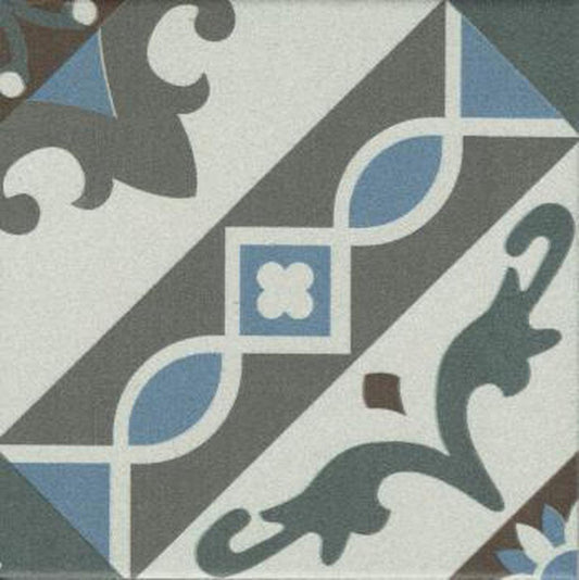 Authentic Pattern Toros Porcelain Tile 15 x 15cm-Delforno Tiles & Timber-Delforno