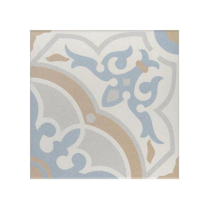 Authentic Pattern Gaete Bleu Porcelain Tile 20 x 20cm-Delforno Tiles & Timber-Delforno