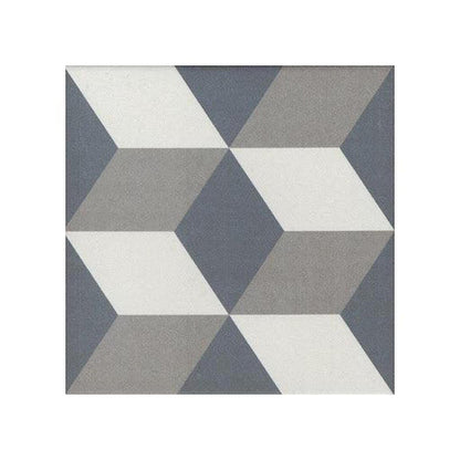 Authentic Pattern Gustavo Porcelain Tile 20 x 20cm-Delforno Tiles & Timber-Delforno