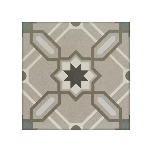 Authentic Pattern Odette Porcelain Tile 20 x 20cm-Delforno Tiles & Timber-Delforno