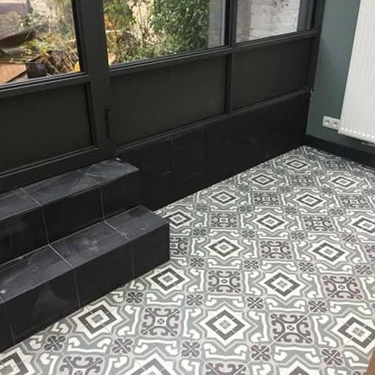 Authentic Pattern Roma Porcelain Tile 20 x 20cm-Delforno Tiles & Timber-Delforno