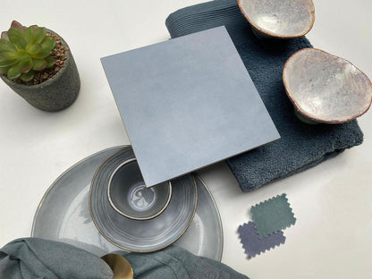 Authentic Unicolour Blu Porcelain Tile 15 x 15cm-Delforno Tiles & Timber-Delforno