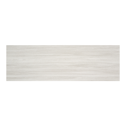 Linnear White Matt Ceramic Tile 31.6 x 100cm-Delforno