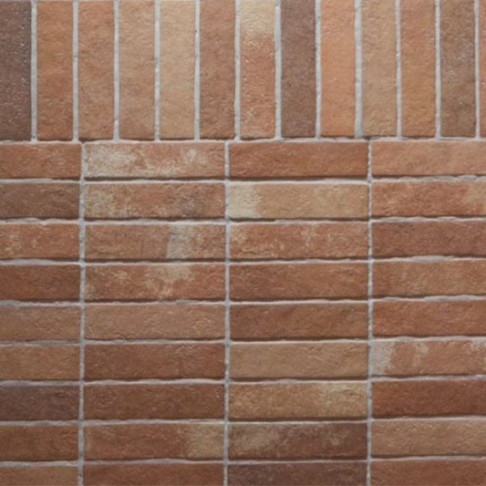Tosca 623 Teja Porcelain Tile 6.2 x 23.5cm-Cerlat-Delforno