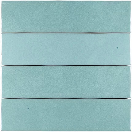 Zelij Verde Claro Ceramic Tile 5 x 20cm-Cevica-Delforno