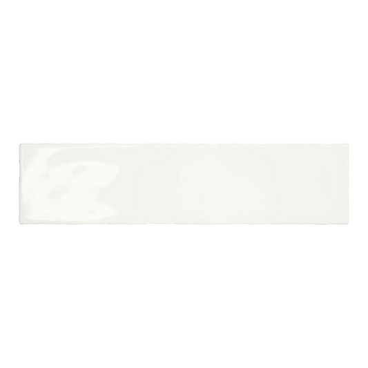Rural Blanco Brillo Ceramic Tile 7.5 x 30cm-Ceramica Vilar Albaro-Delforno
