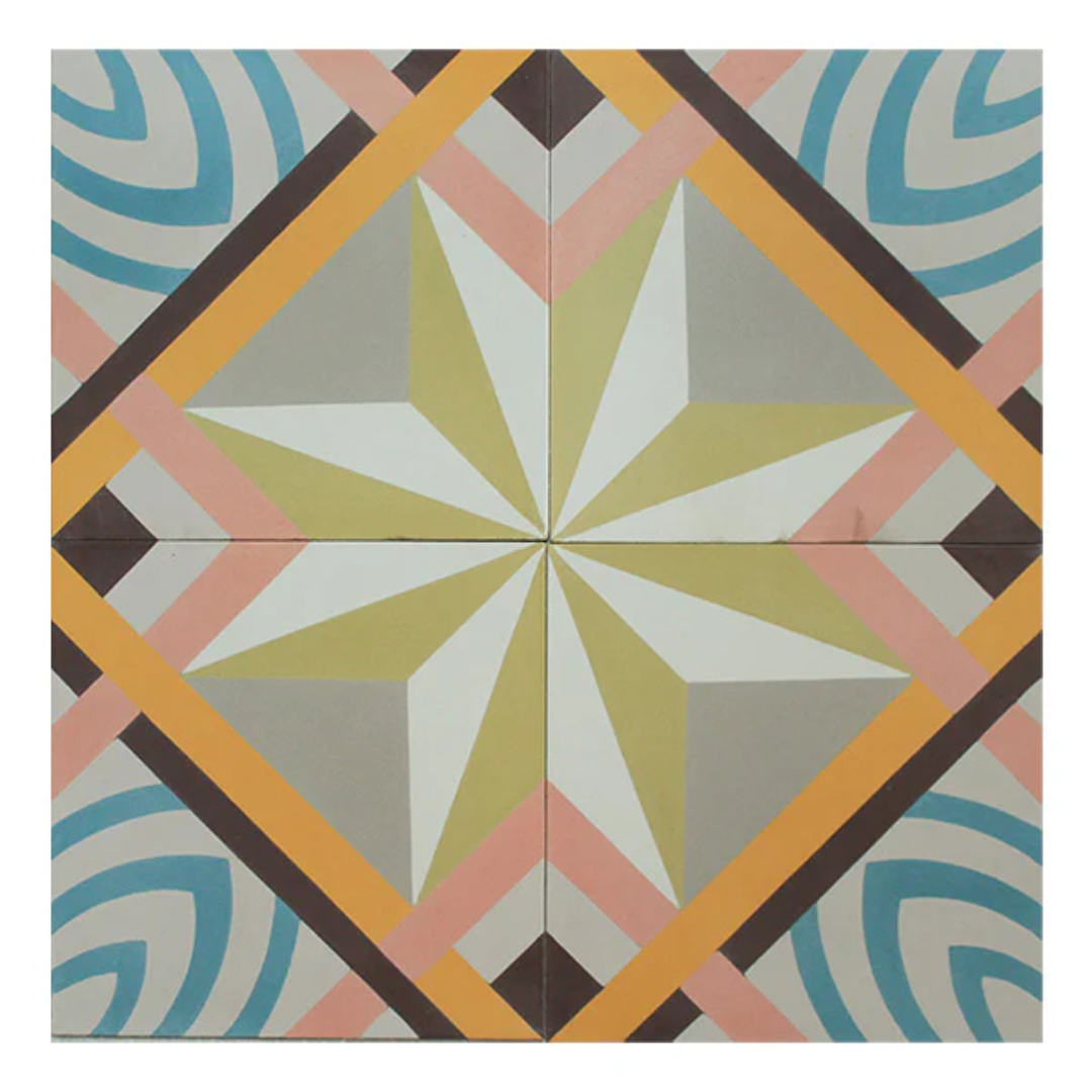 Cabana Havana Porcelain Tile 20 x 20cm