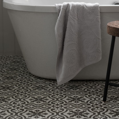 Berkeley Charcoal Ceramic Tile 45 x 45cm-Tiles-Delforno