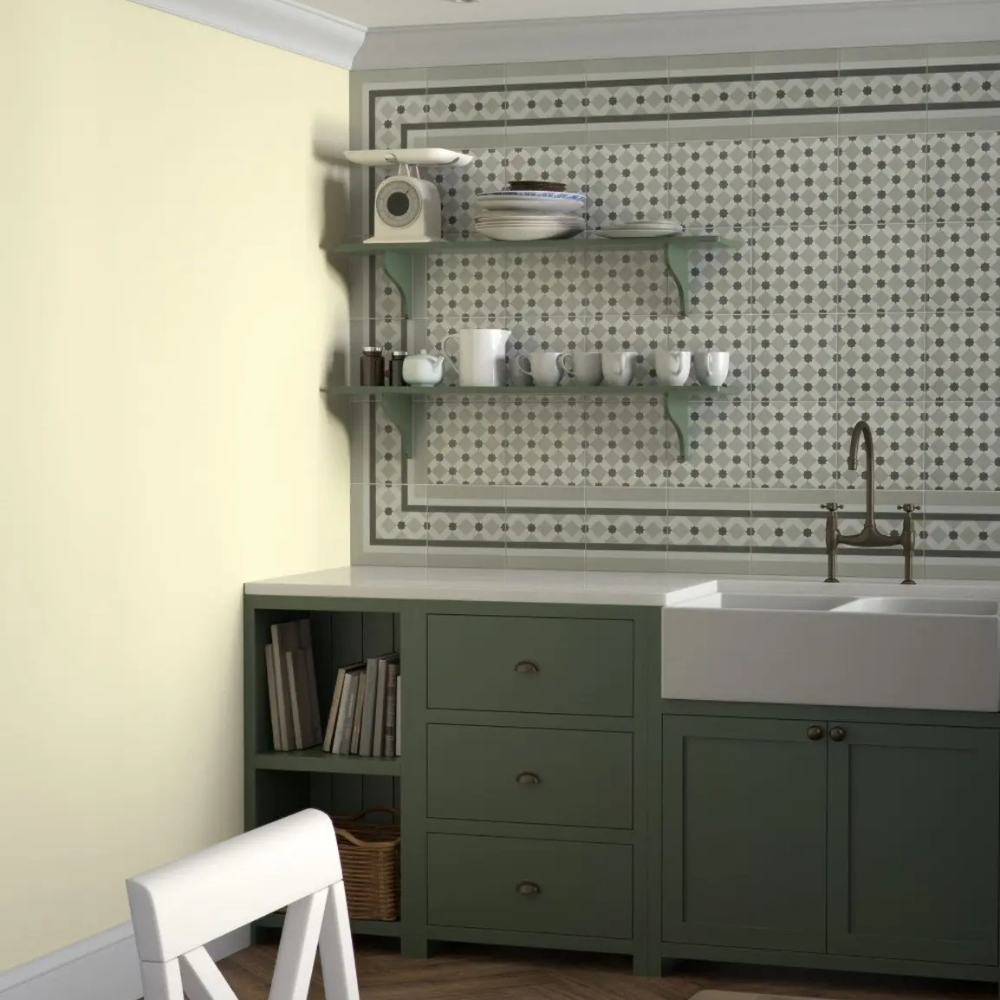 Henley Fog Ceramic Tile 45 x 45cm-Delforno