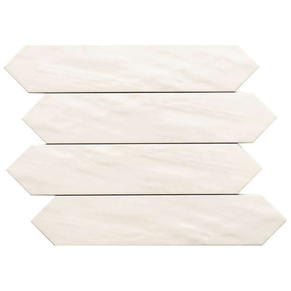 Tribeca Picket Biscuit Ceramic Tile 6.5 x 33.2cm-Estudio Ceramica-Delforno