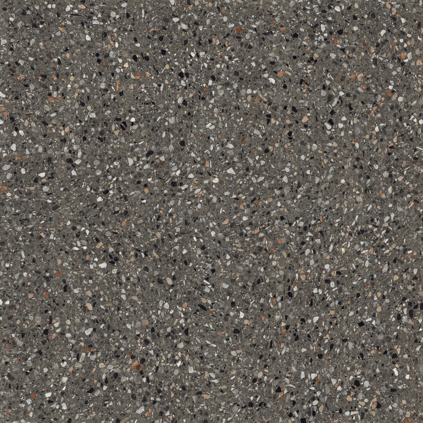 Terrazzo Melody Anthracite Porcelain Tile 60 x 60cm-Delforno Tiles & Timber-Delforno