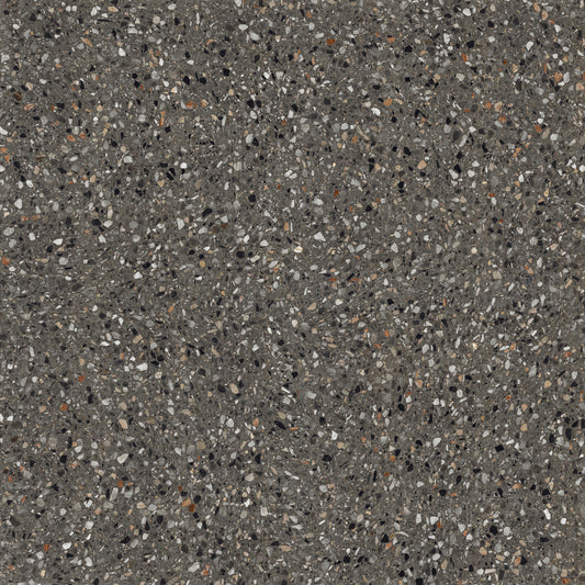 Terrazzo Melody Anthracite Porcelain Tile 60 x 60cm-Delforno Tiles & Timber-Delforno