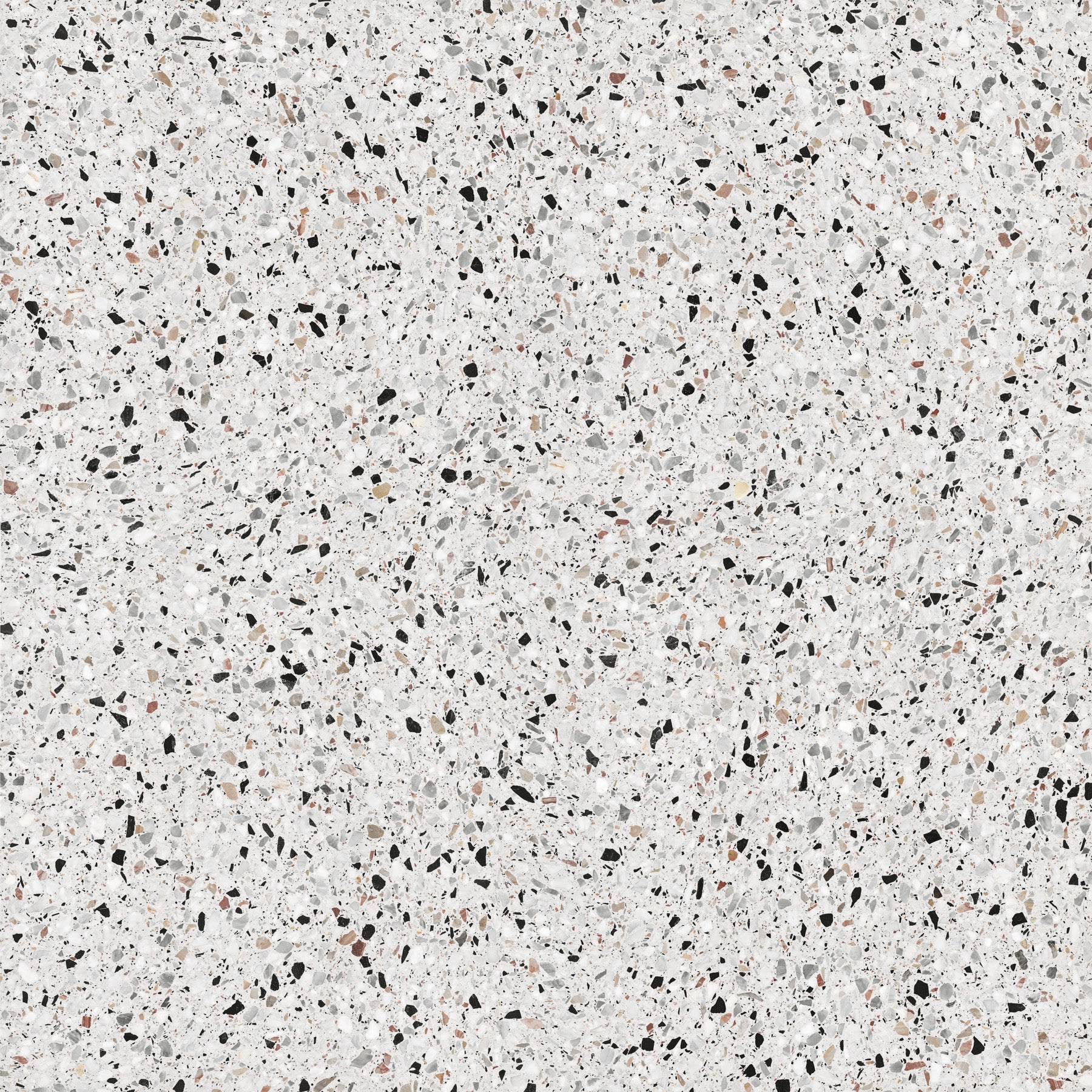Terrazzo Melody White Porcelain Tile 60 x 60cm-Delforno Tiles & Timber-Delforno