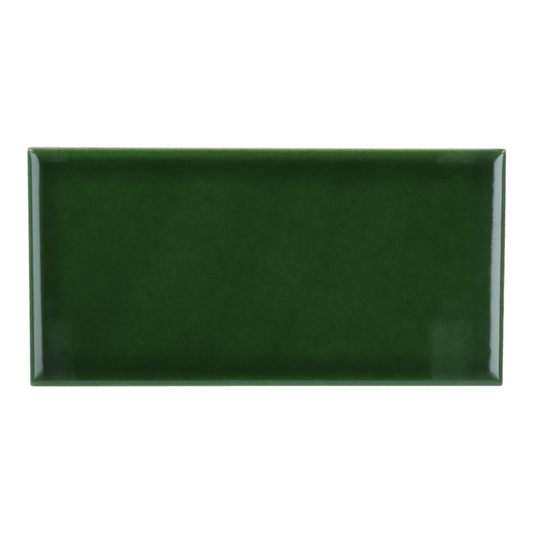 Evolution Victorian Green Ceramic Tile 7.5 x 15cm-Delforno