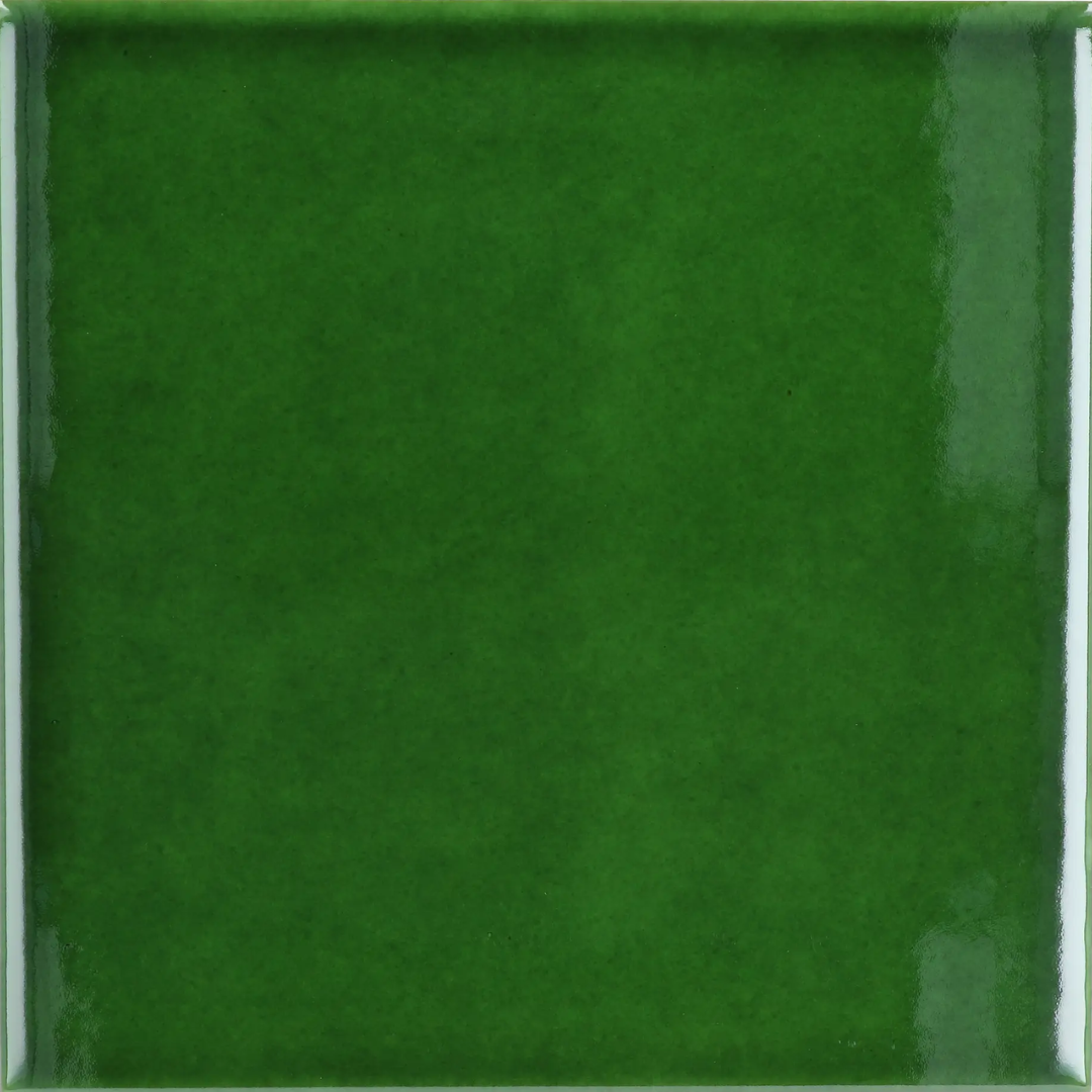 Evolution Victorian Green Ceramic Tile 15 x 15cm-Delforno