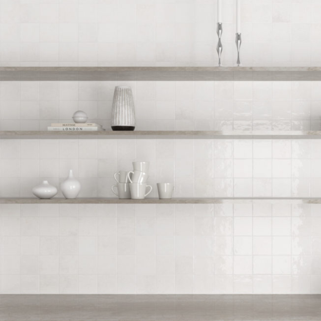 Verticale Clean Porcelain Tile 10 x 10cm