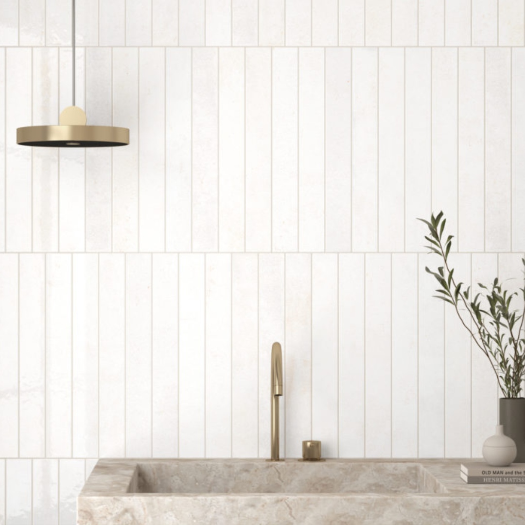 Verticale Clean Porcelain Tile 5 x 40cm