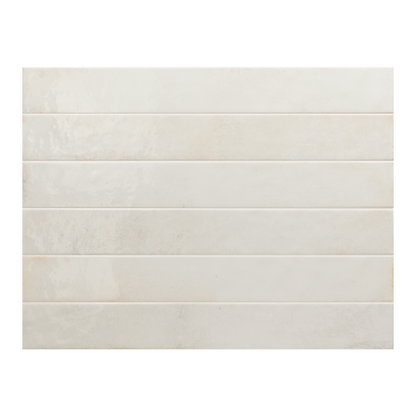 Bali White Porcelain Tile 5 x 40cm