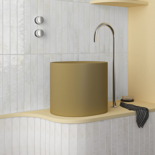 Bali White Porcelain Tile 5 x 40cm-Delforno
