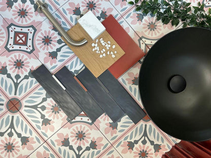 Delforno Rose Tile 20 x 20cm-Delforno Tiles & Timber-Delforno