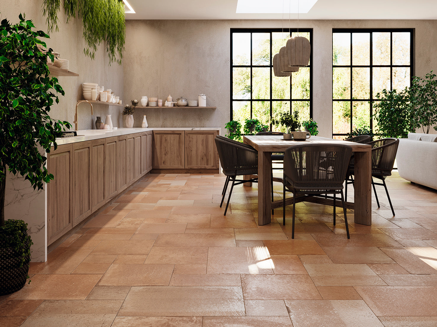 Easy Modular Collection Gadio Rosso Tile Multisize-Delforno Tiles & Timber-Delforno