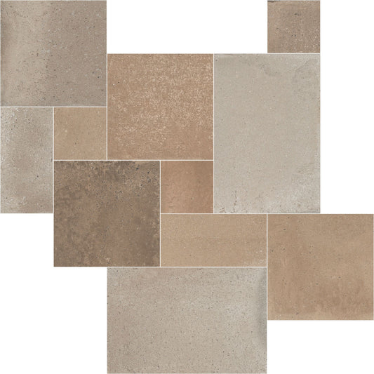 Easy Modular Collection Gadio Taupe Tile Multisize-Delforno Tiles & Timber-Delforno