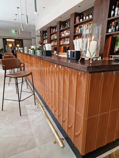 Design Collection Bow Brown Ceramic Tile 15x45cm-Delforno-Delforno