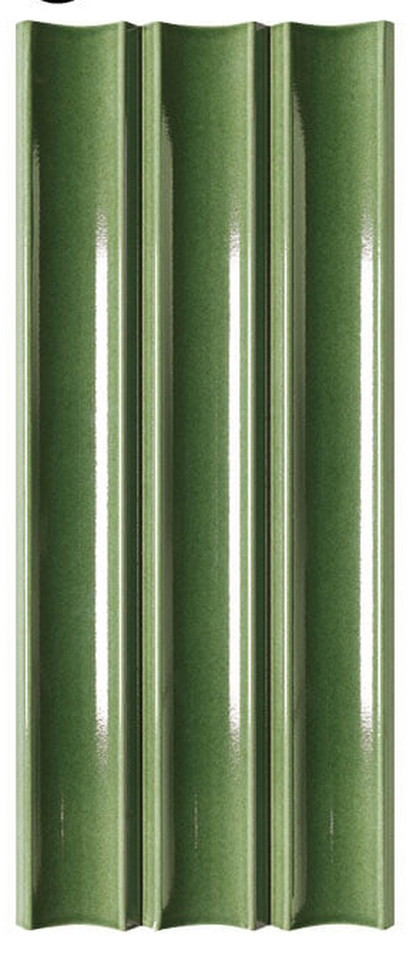 Design Collection Jazz Green Porcelain Tile 17x40cm-Delforno-Delforno