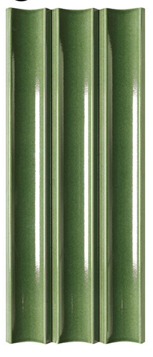 Design Collection Jazz Green Porcelain Tile 17x40cm-Delforno-Delforno